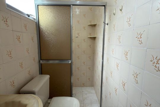 Banheiro Social de apartamento à venda com 2 quartos, 66m² em Centro, São Bernardo do Campo