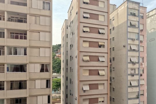 Vista da Varanda da Sala de apartamento para alugar com 2 quartos, 100m² em José Menino, Santos