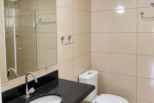Banheiro de apartamento à venda com 3 quartos, 68m² em Vila Gomes Cardim, São Paulo