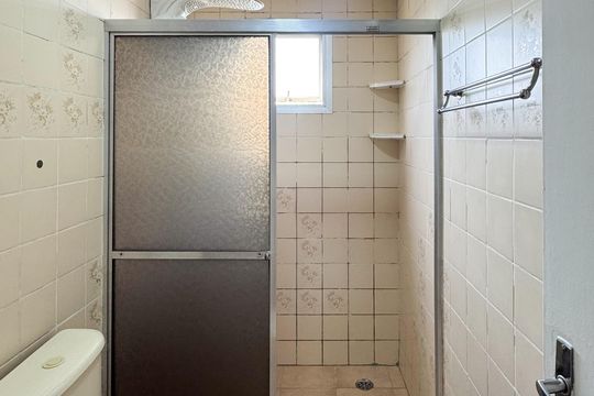 Banheiro Social de apartamento para alugar com 2 quartos, 62m² em Demarchi, São Bernardo do Campo