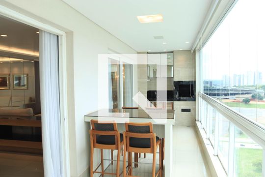 Varanda de apartamento para alugar com 3 quartos, 169m² em Jardim Goiás, Goiânia