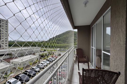 Varanda de apartamento para alugar com 2 quartos, 53m² em Barra Olímpica, Rio de Janeiro