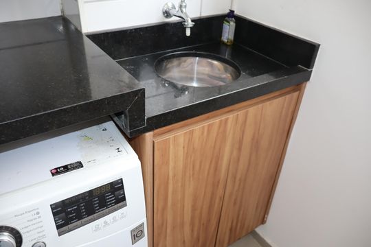 Área de Serviço de apartamento para alugar com 1 quarto, 32m² em Vila Graciosa, São Paulo