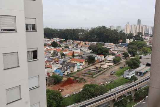 Vista do Quarto de apartamento para alugar com 1 quarto, 32m² em Vila Graciosa, São Paulo