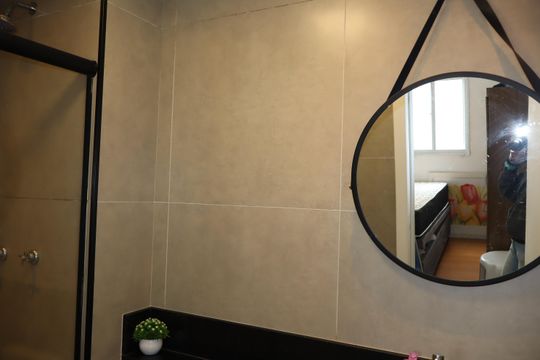 Banheiro de apartamento para alugar com 1 quarto, 32m² em Vila Graciosa, São Paulo