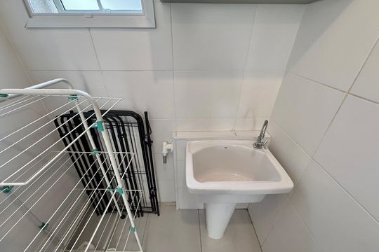 Área de Serviço de apartamento para alugar com 2 quartos, 35m² em Santo Amaro, São Paulo