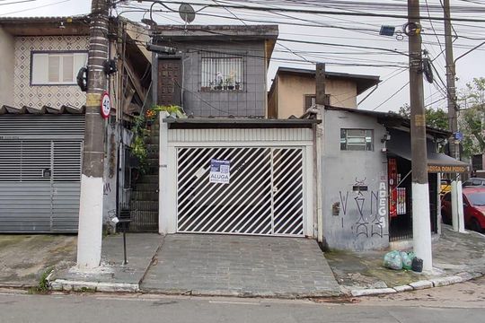 Fachada de casa para alugar com 3 quartos, 145m² em Conceição, Diadema