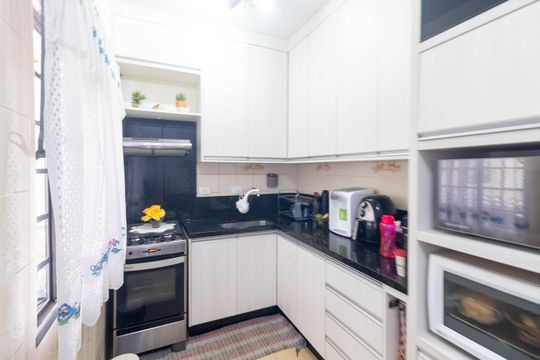 Cozinha de casa à venda com 3 quartos, 96m² em Barreirinha, Curitiba