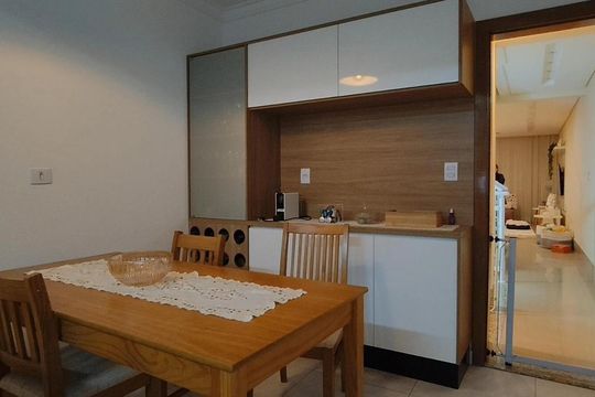 Sala de Jantar de casa à venda com 3 quartos, 143m² em Parque Maria Domitila, São Paulo