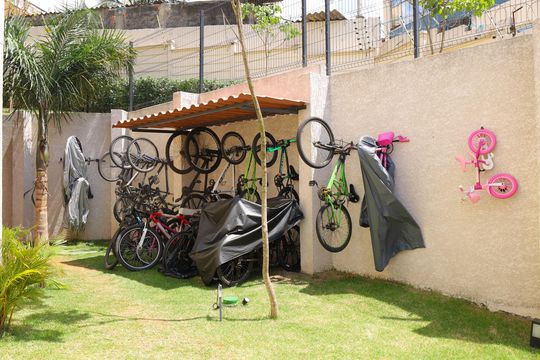 Área comum - Bicicletário de apartamento para alugar com 2 quartos, 33m² em Jardim Soares, São Paulo