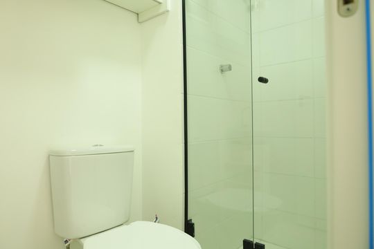 Banheiro de apartamento para alugar com 2 quartos, 33m² em Jardim Soares, São Paulo