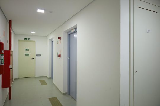 Área comum - Saguão do andar de apartamento para alugar com 2 quartos, 33m² em Jardim Soares, São Paulo