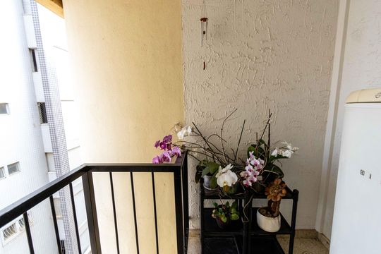 Varanda da Sala de apartamento à venda com 4 quartos, 286m² em Coração Eucarístico, Belo Horizonte