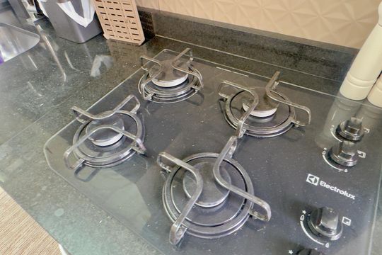 Cozinha de apartamento à venda com 2 quartos, 54m² em Macedo, Guarulhos