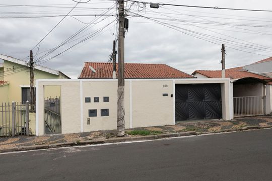 FACHADA DO IMÓVEL de casa para alugar com 3 quartos, 80m² em Jardim Leonor, Campinas