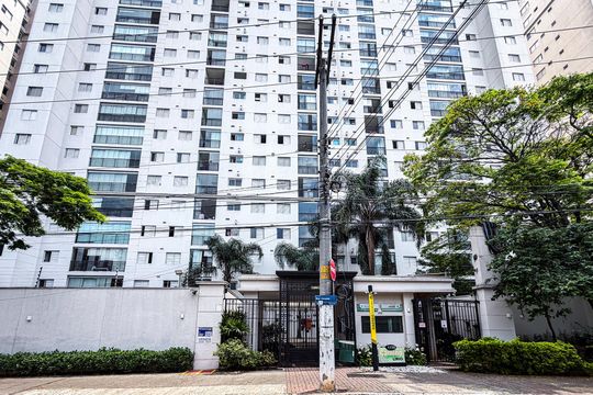 Fachada de apartamento à venda com 3 quartos, 98m² em Brás, São Paulo