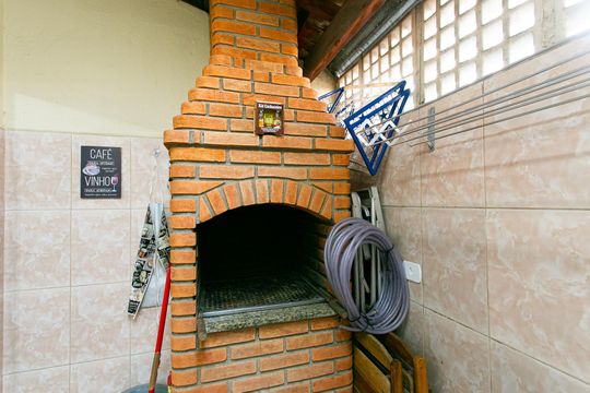Churrasqueira de casa de condomínio para alugar com 2 quartos, 75m² em Burgo Paulista, São Paulo