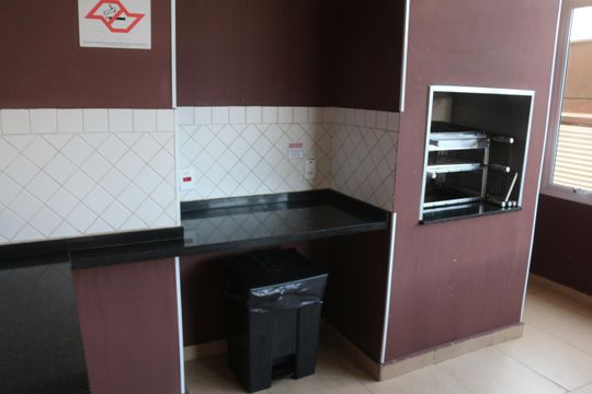 Área comum - Churrasqueira de apartamento para alugar com 2 quartos, 65m² em Fundacao, São Caetano do Sul