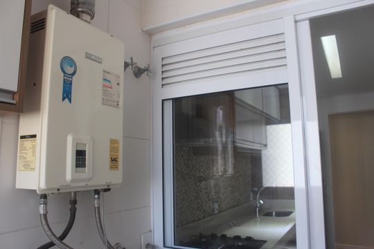 Área de Serviço de apartamento para alugar com 2 quartos, 65m² em Fundacao, São Caetano do Sul