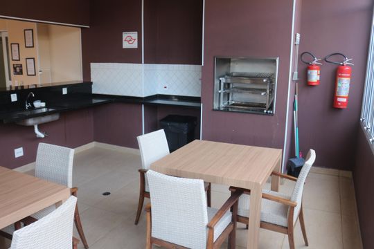 Área comum - Churrasqueira de apartamento para alugar com 2 quartos, 65m² em Fundacao, São Caetano do Sul
