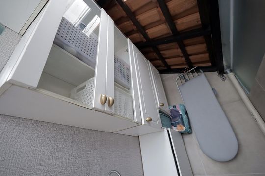 Área de Serviço de apartamento para alugar com 3 quartos, 89m² em Parque das Nações, Santo André