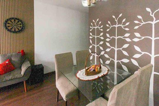 Sala de Jantar de apartamento à venda com 2 quartos, 70m² em Vila Graciosa, São Paulo
