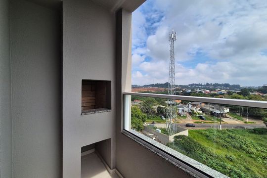 Varanda de apartamento à venda com 2 quartos, 60m² em Passo das Pedras, Gravataí