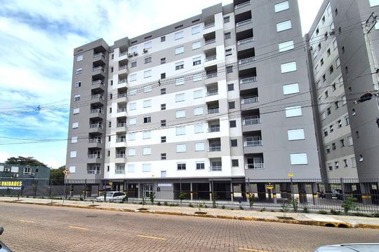 Fachada de apartamento à venda com 2 quartos, 60m² em Passo das Pedras, Gravataí