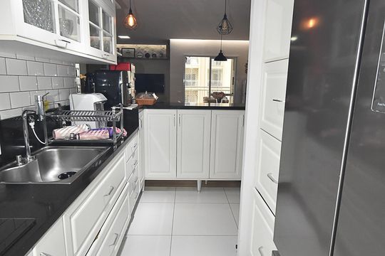 Cozinha de apartamento para alugar com 2 quartos, 79m² em Engordadouro, Jundiaí