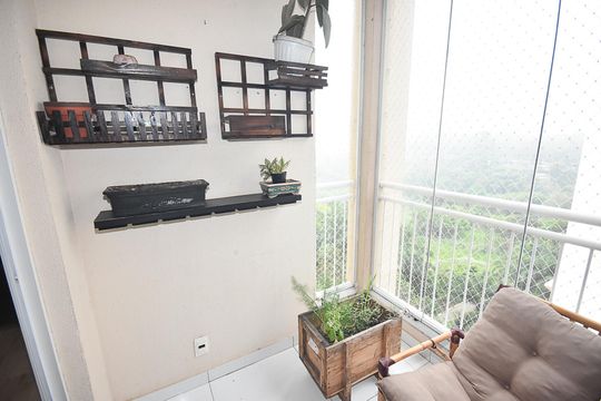 Varanda gourmet de apartamento para alugar com 2 quartos, 79m² em Engordadouro, Jundiaí