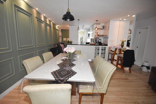 Sala jantar de apartamento para alugar com 2 quartos, 79m² em Engordadouro, Jundiaí