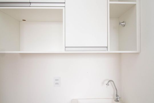 Área de Serviço de apartamento para alugar com 2 quartos, 34m² em Moinho Velho, São Paulo