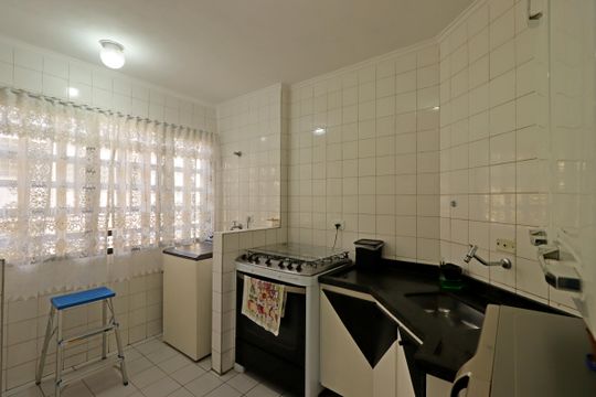 Cozinha de apartamento para alugar com 2 quartos, 56m² em Vila Floresta, Santo André