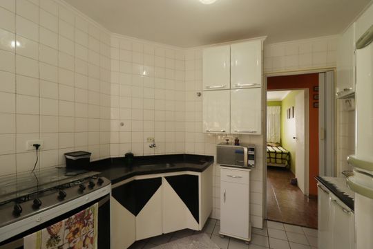 Cozinha de apartamento para alugar com 2 quartos, 56m² em Vila Floresta, Santo André