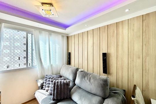 Sala de apartamento à venda com 2 quartos, 44m² em Colônia (zona Leste), São Paulo