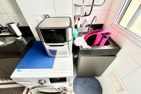Área de Serviço de apartamento à venda com 2 quartos, 44m² em Colônia (zona Leste), São Paulo
