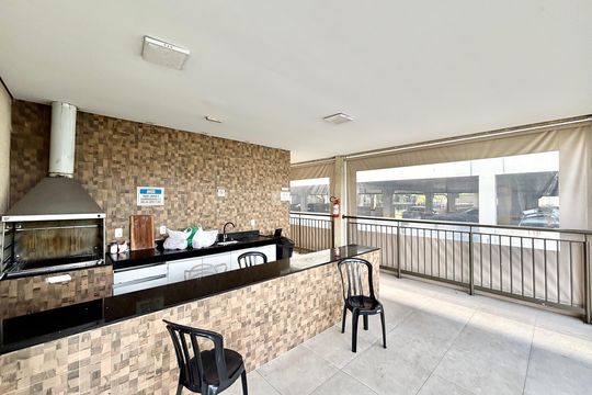 Área comum - Churrasqueira de apartamento à venda com 2 quartos, 44m² em Colônia (zona Leste), São Paulo