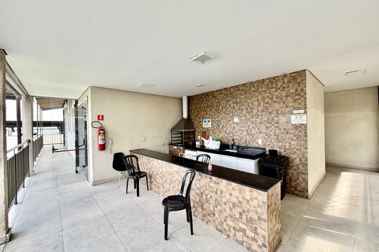 Área comum - Churrasqueira de apartamento à venda com 2 quartos, 44m² em Colônia (zona Leste), São Paulo
