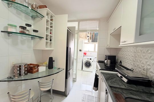 Cozinha de apartamento para alugar com 2 quartos, 100m² em Chácara Santo Antônio (zona Sul), São Paulo