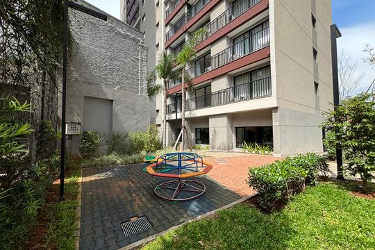 Playground de kitnet/studio para alugar com 1 quarto, 25m² em Pinheiros, São Paulo