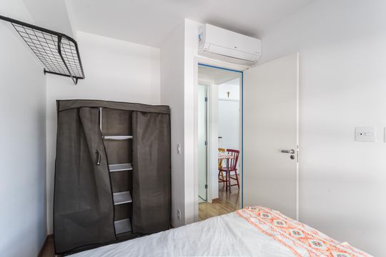 Quarto de apartamento para alugar com 1 quarto, 31m² em Indianópolis, São Paulo