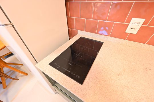 Cozinha de kitnet/studio para alugar com 1 quarto, 38m² em Vila Monte Alegre, São Paulo