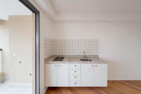 Cozinha de apartamento para alugar com 1 quarto, 35m² em Ipiranga, São Paulo