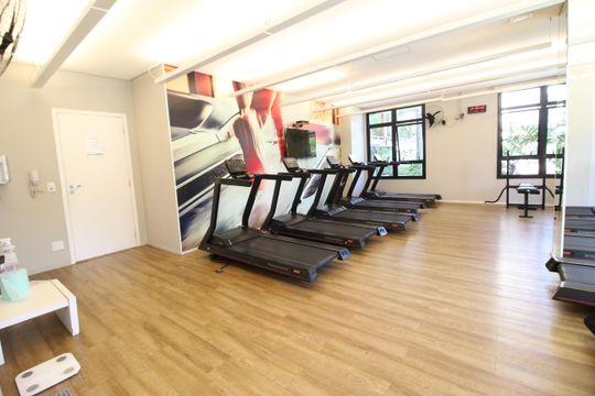 Área comum - Academia de apartamento para alugar com 1 quarto, 40m² em Continental, Osasco