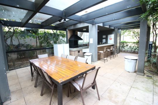 Área comum - Churrasqueira de apartamento para alugar com 1 quarto, 40m² em Continental, Osasco