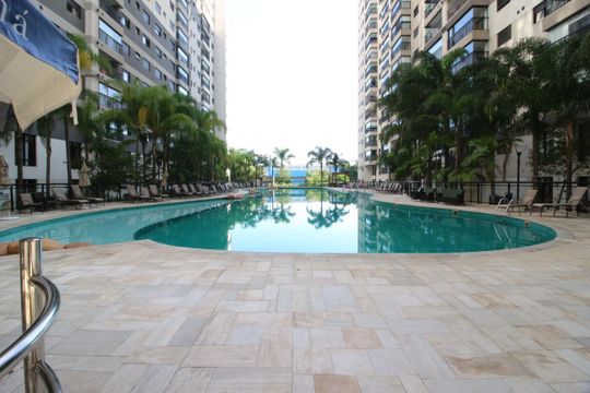 Área comum - Piscina de apartamento para alugar com 1 quarto, 40m² em Continental, Osasco