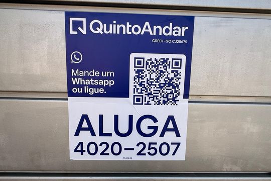 Placa de casa para alugar com 3 quartos, 110m² em Residential Eli Forte, Goiânia