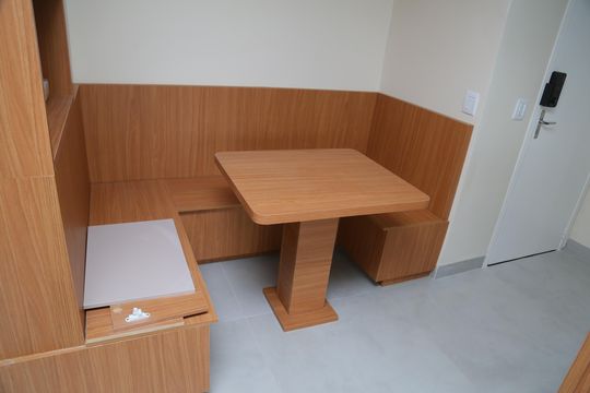 Detalhe da Sala de apartamento à venda com 3 quartos, 82m² em São Francisco, Goiânia