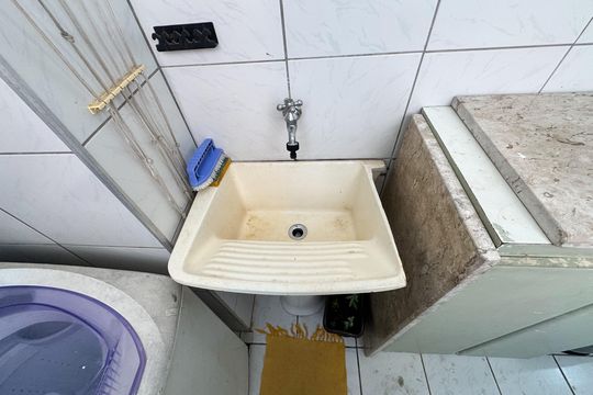 Área de Serviço de apartamento para alugar com 2 quartos, 58m² em Santa Terezinha, São Bernardo do Campo