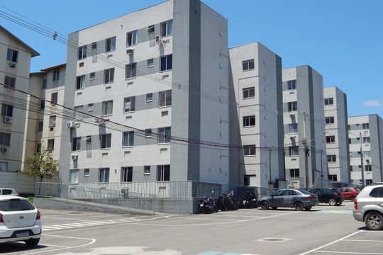 Área comum de apartamento para alugar com 2 quartos, 43m² em Santa Cruz, Rio de Janeiro